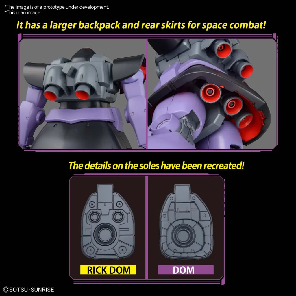 GUNDAM - MG 1/100 Rick Dom - Model Kit